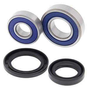 Honda TRX700XX Wheel Bearing Kit - Front - All Balls Racing - Triple Lip Rubber Seals, Double Lip Type TC Seals - `08-`09 Honda TRX700XX Wheel Bearing Kit - Front - All Balls Racing - Triple Lip Rubber Seals, Double Lip Type TC Seals - `08-`09